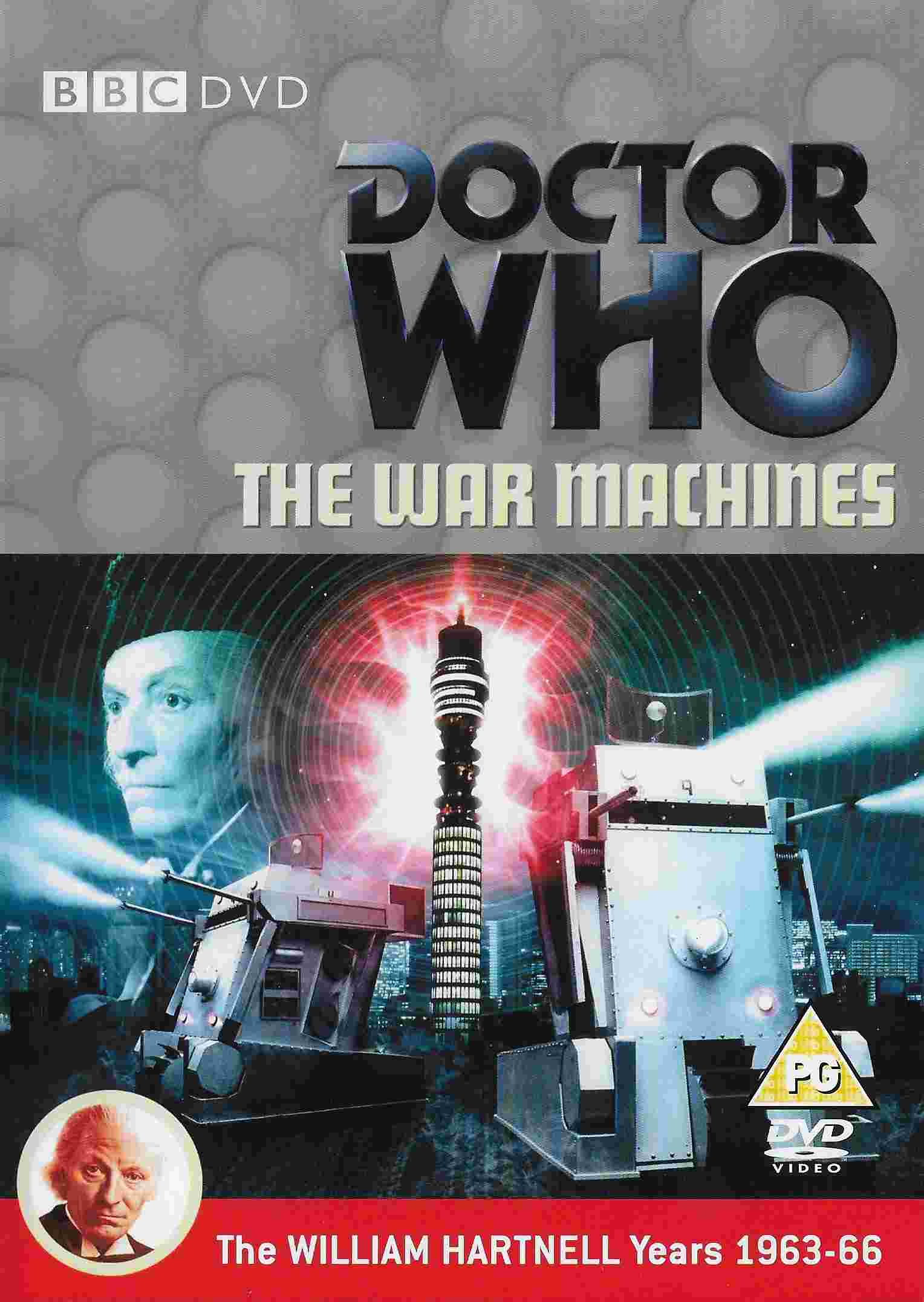 Picture of BBCDVD 2441 Doctor Who - The war machines by artist Ian Stuart Black from the BBC records and Tapes library